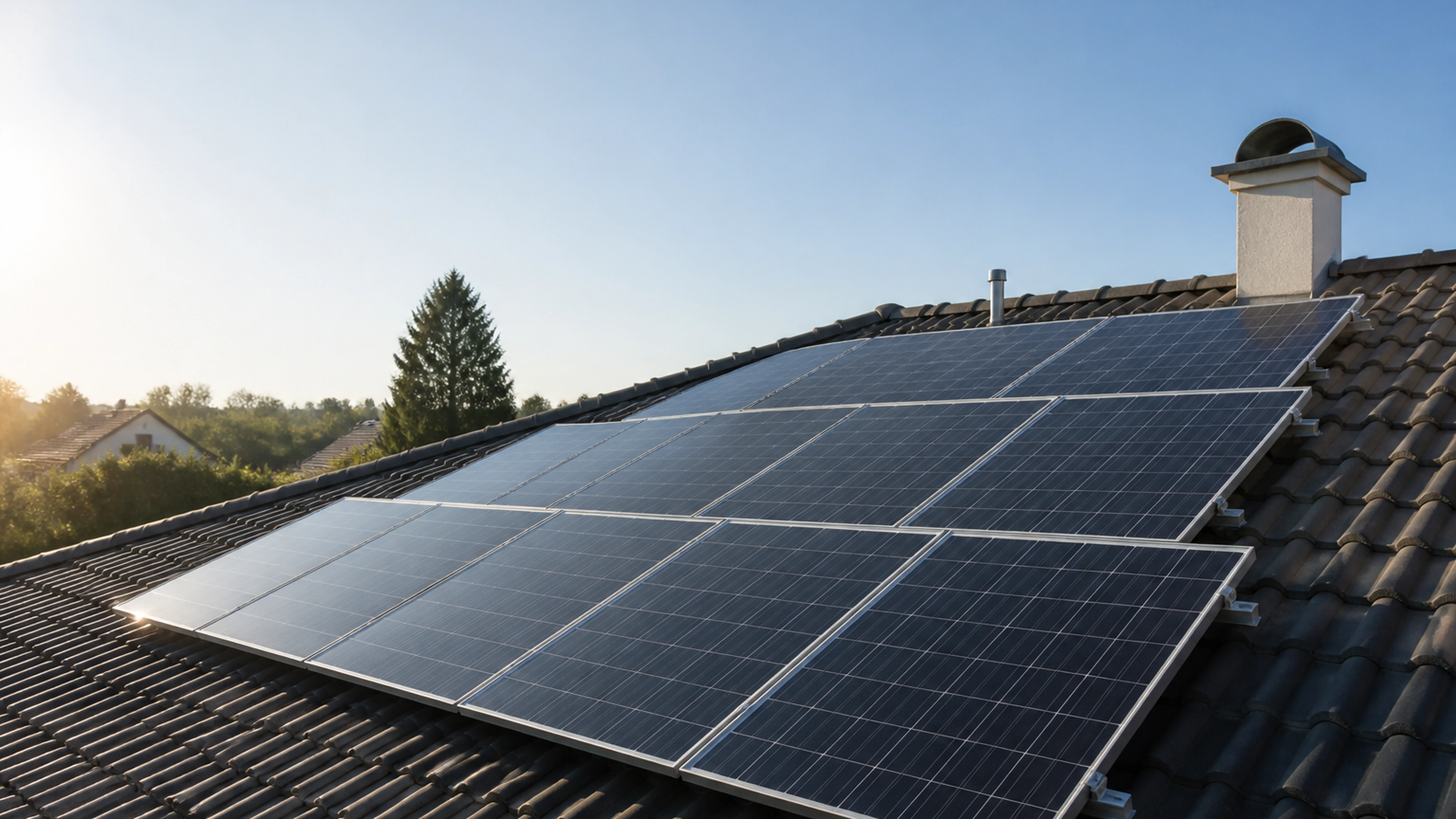 Illustration éditoriale pour l’article « Quels sont les meilleurs panneaux photovoltaïques en 2026 »